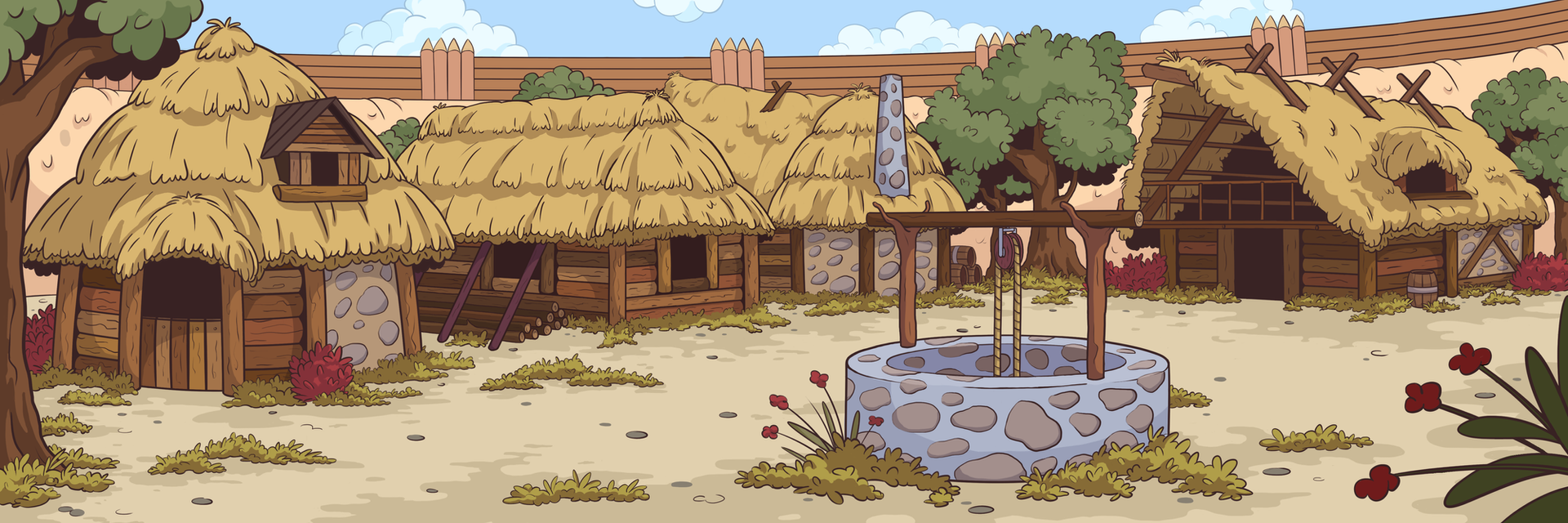 Animation Background Design & Painting