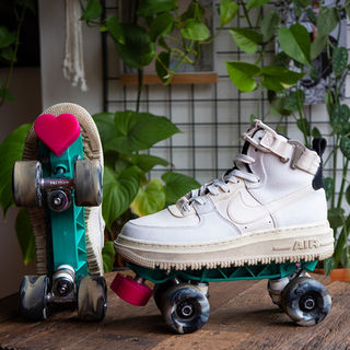 Nike Airforce 1 custom rollerskates