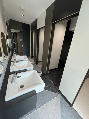 Edendale Primary School renovated bathroom block.