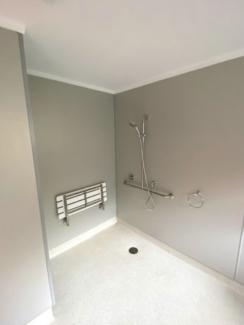 Upgraded accessible shower facility as part of the Ministry of Education: School Projects