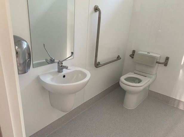 Upgraded accessible bathroom as part of the Ministry of Education: School Projects