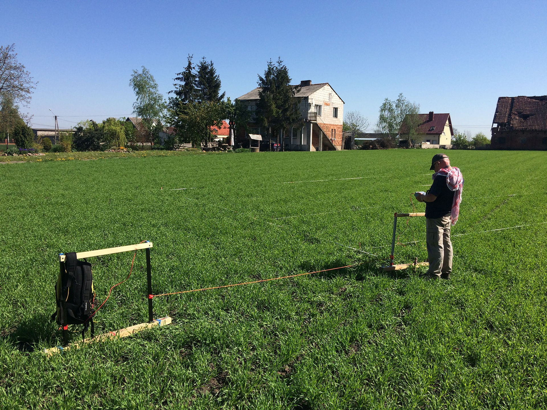 Starogród - badania geoficzyczne rozpoczęte