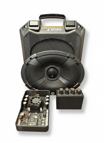 大海4ブラックスペシャルSCAセル基板 DIY Builders Bundle - PowerBass 6X9, Pelican V100 Case and