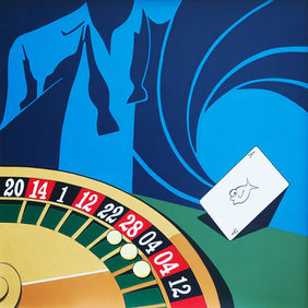 007, casino royale, Sean Connery, jaguar, vincita, roulette, asso, carte da gioco, azzardo, 