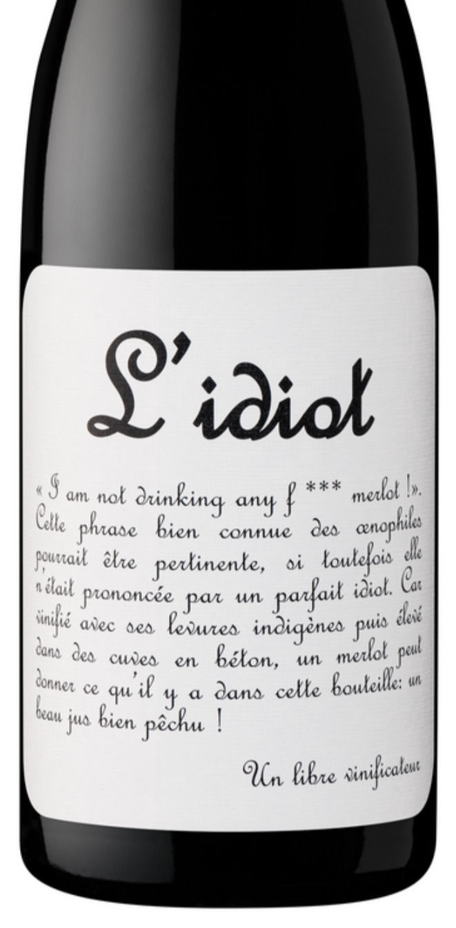 Thumbnail: L’idiot Les Dissidents Bio 2024 - 75cl