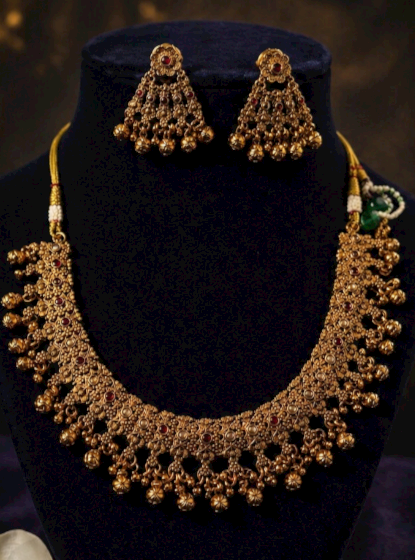Royal Heritage Temple Necklace Set