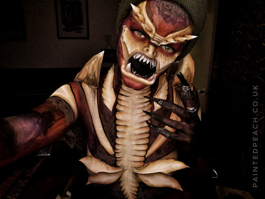 halloween, promo, booking, bookings, makeup, face paint, body, art, artist, enquiries, contact, mua, makeup artist, halloween ideas, halloween inspo, amazing, best, easy, tips, latex, prosthetics, sfx, special fx, horns, demon, devil, blood, gore, scary, goth, 2023, transformation, character, ideas, body paint, face paint, skull makeup, day of the dead, monster, zombie makeup, undead, how to, class, tutorial, pro, professional, stylist, creature, bat, painted Peach, bristol, london, bath, somerset, gloucester, uk