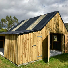 Garage, Workshop & Logstore