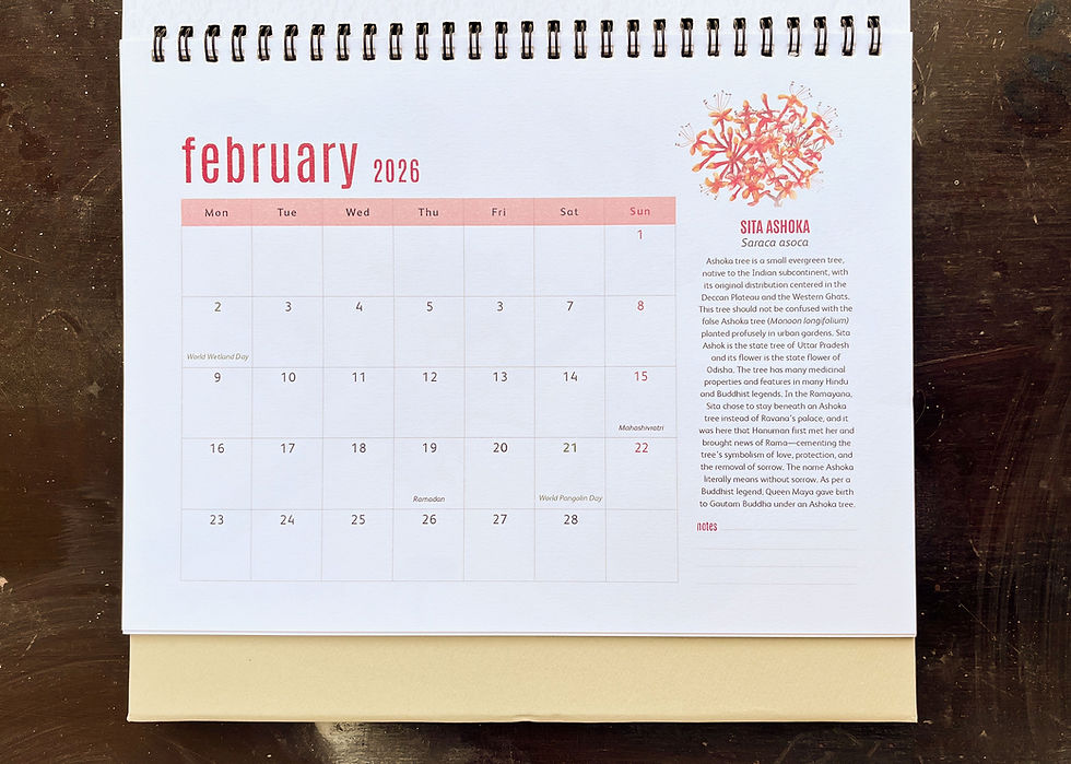 Thumbnail: Desk Calendar 2026- Leaves & Lore