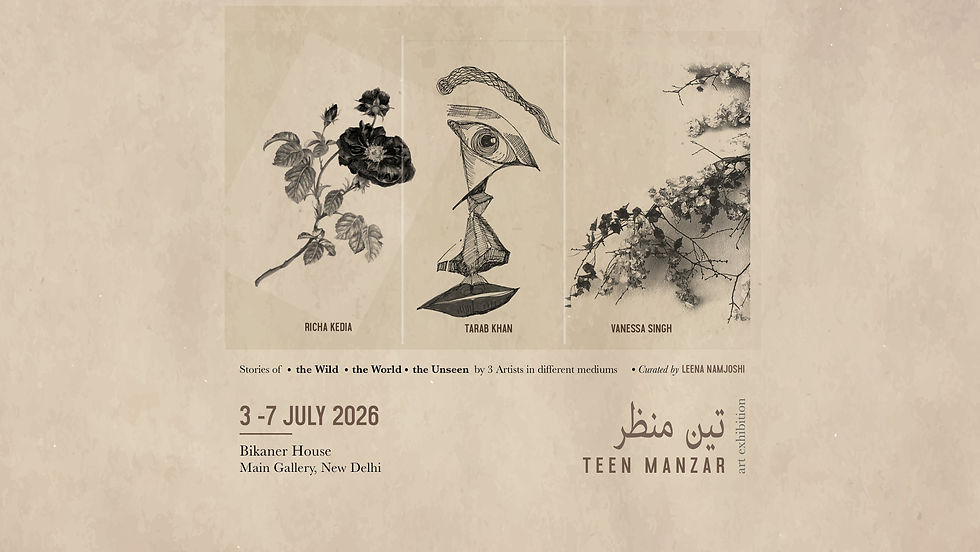 Teen Manzar Art Exhibition