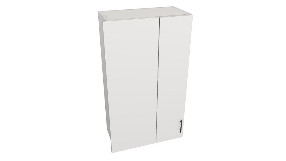 Thumbnail: 24" Blind Wall Corner Cabinet - High Gloss White - Flat Door