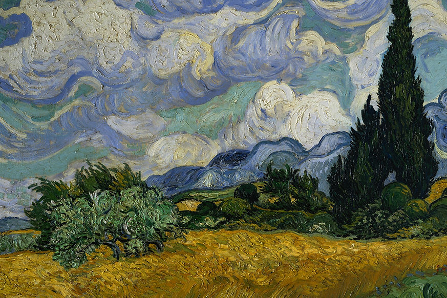 Landscape With Cypress