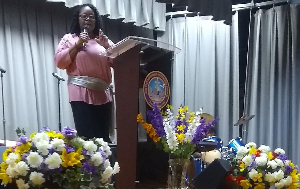 Rev. Michele Williams Guest Speaker for CY&YA 3rd Sunday July 2019