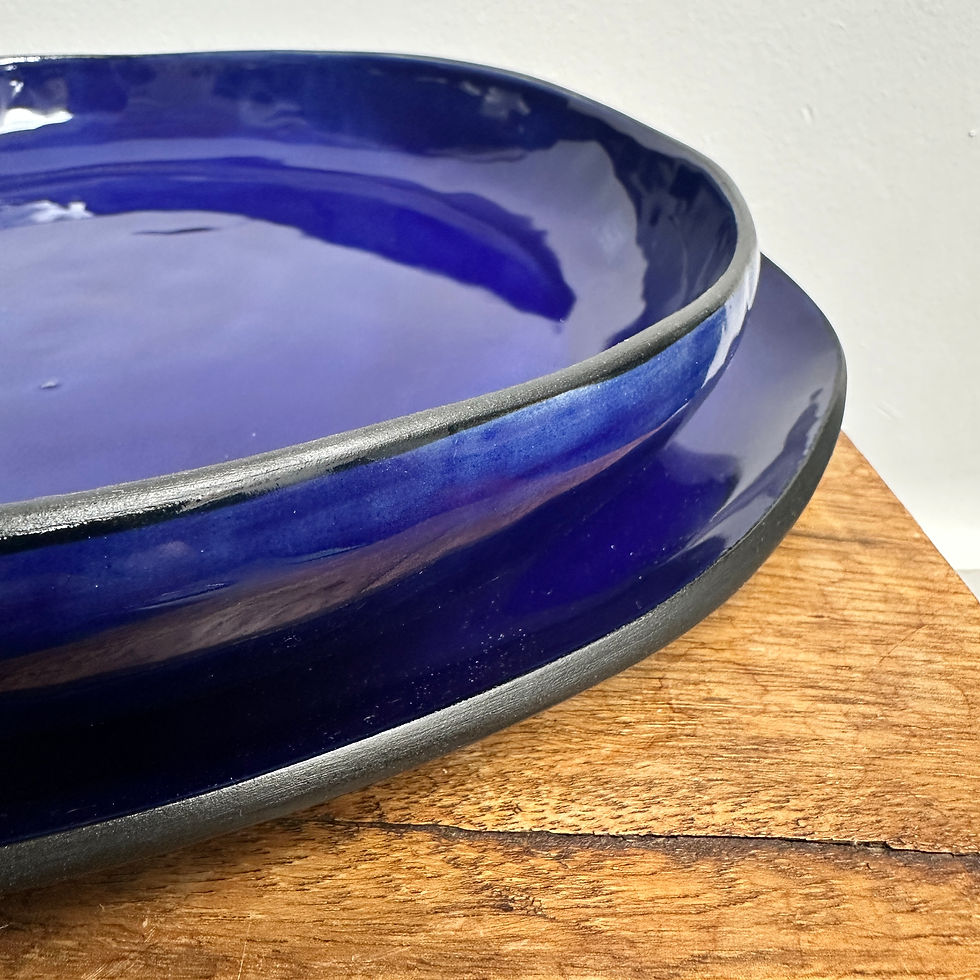 Miniature : Grande assiette ovale