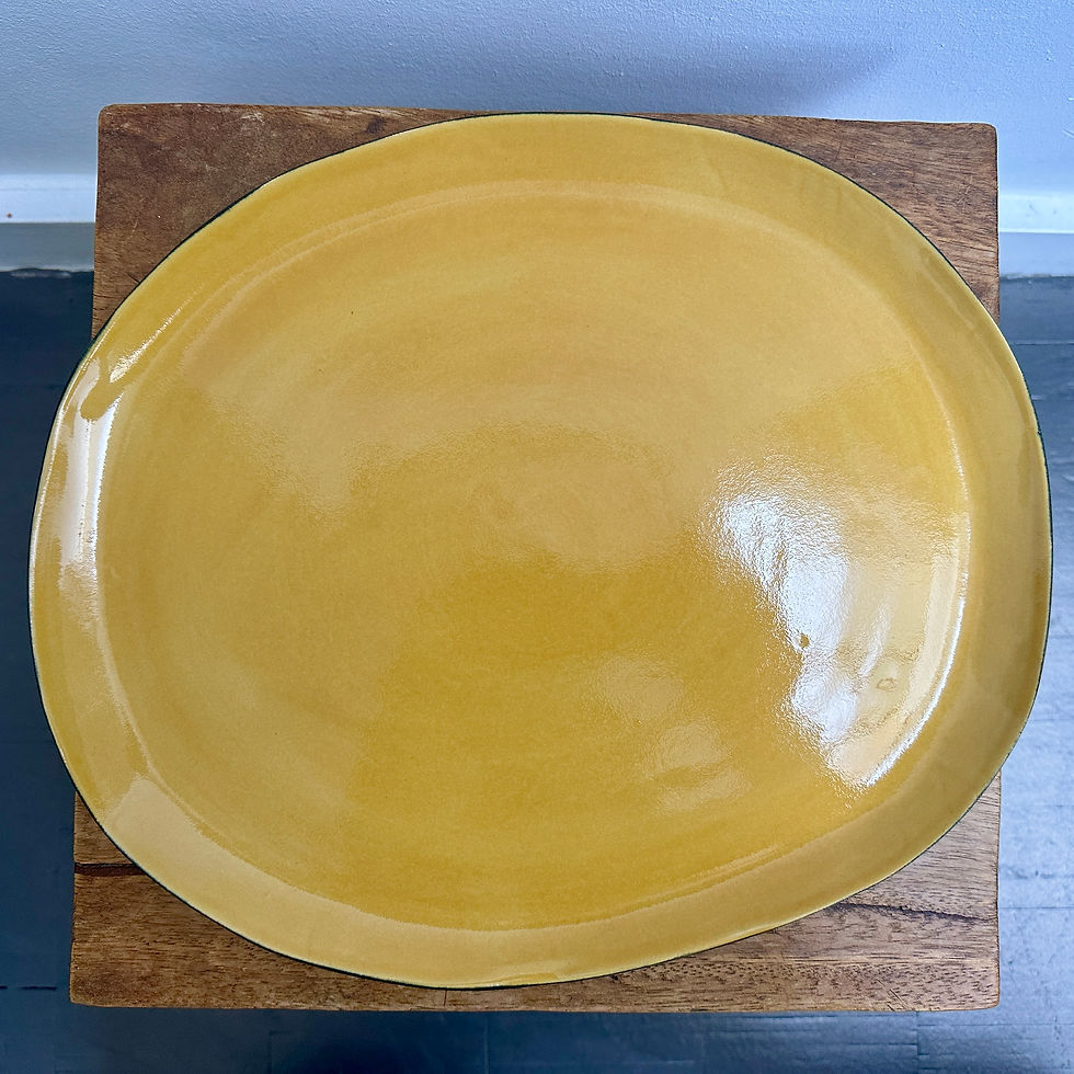 Miniature : Grande assiette ovale