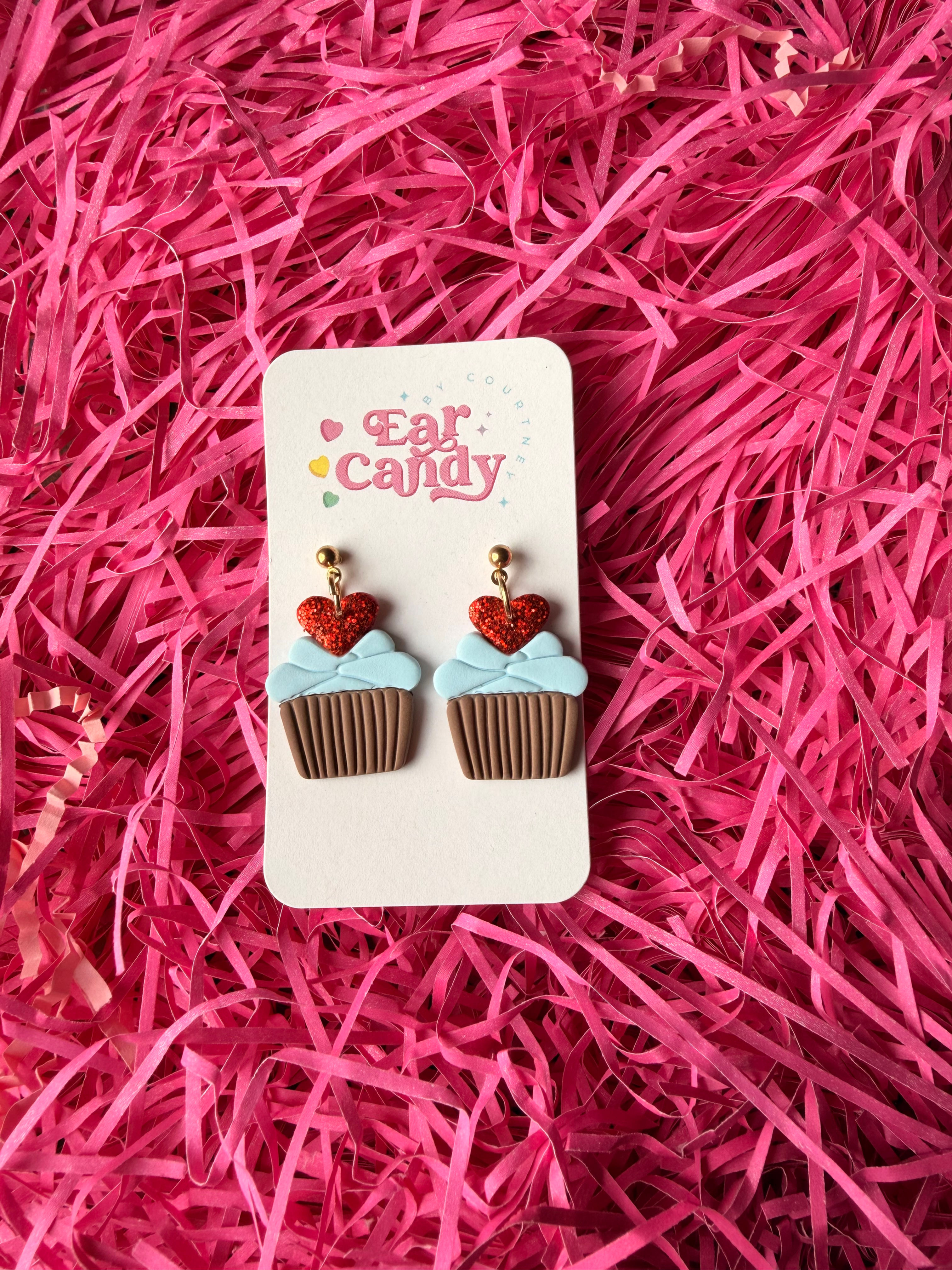 Cupcake Earrings