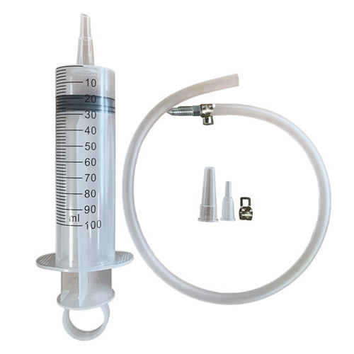 BRAKE BLEEDER KIT WITH 100ML SYRINGE ACE SUSPENSION
