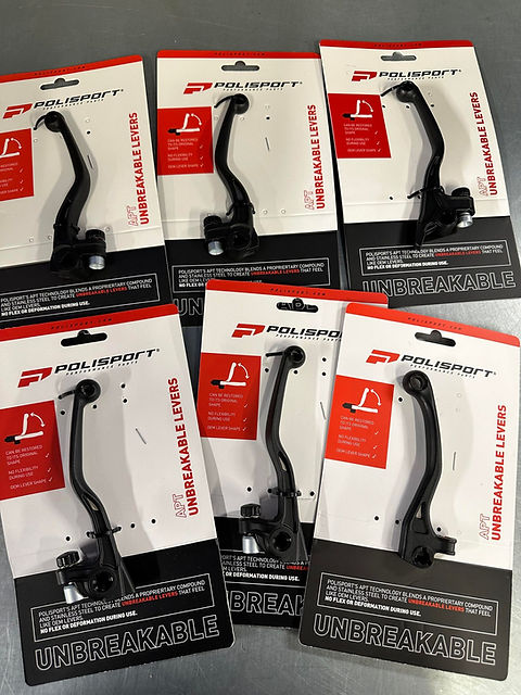 Leviers Moto Polisport APT - Réplique OEM Renforcée - Pour KT/HVA/GAS/SHER
