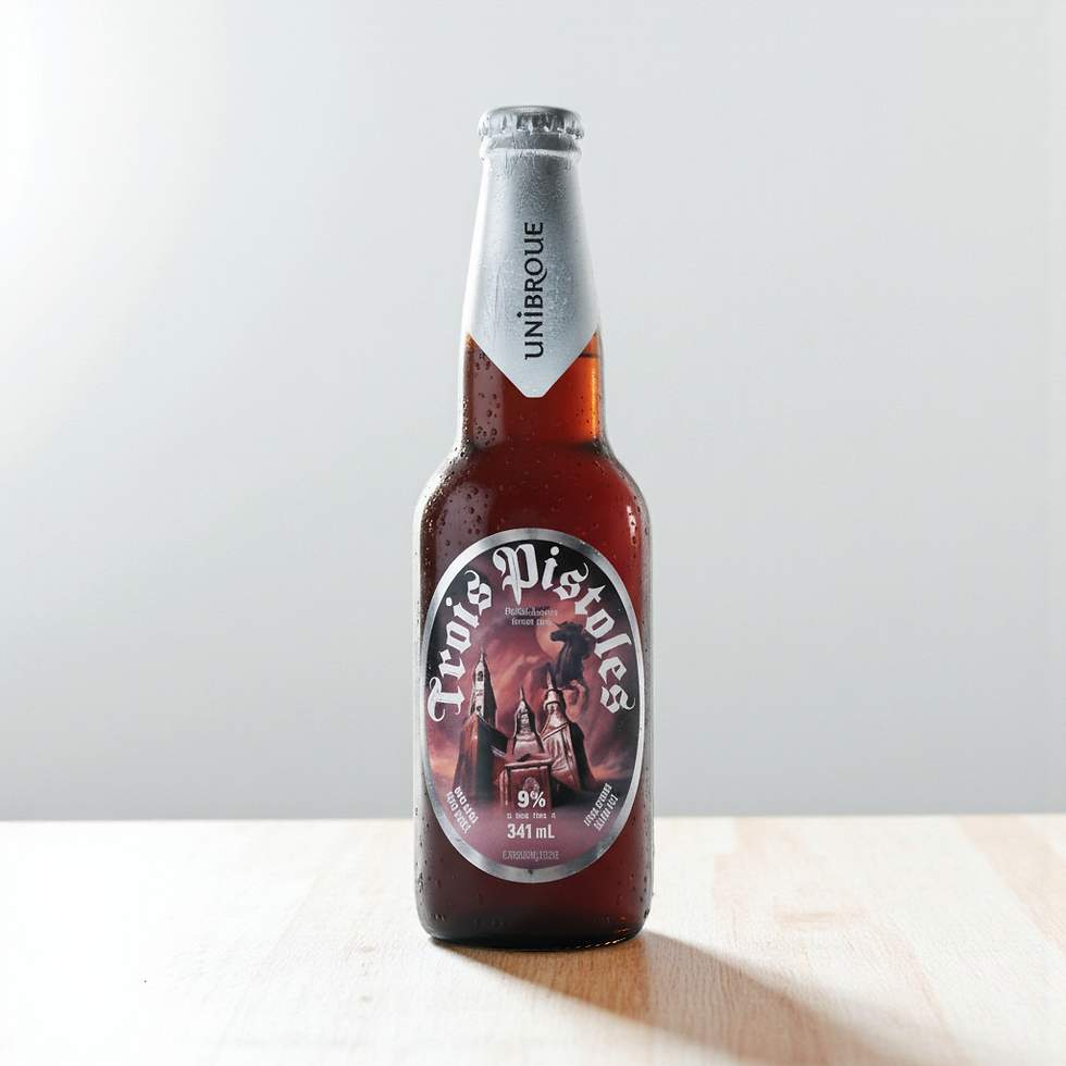 Bière Unibroue Trois Pistoles - 341ml