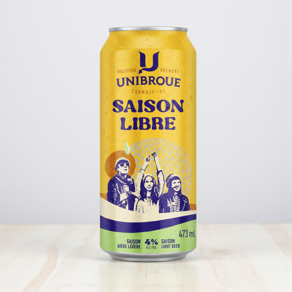 Bière Unibroue Saison Libre - 473ml