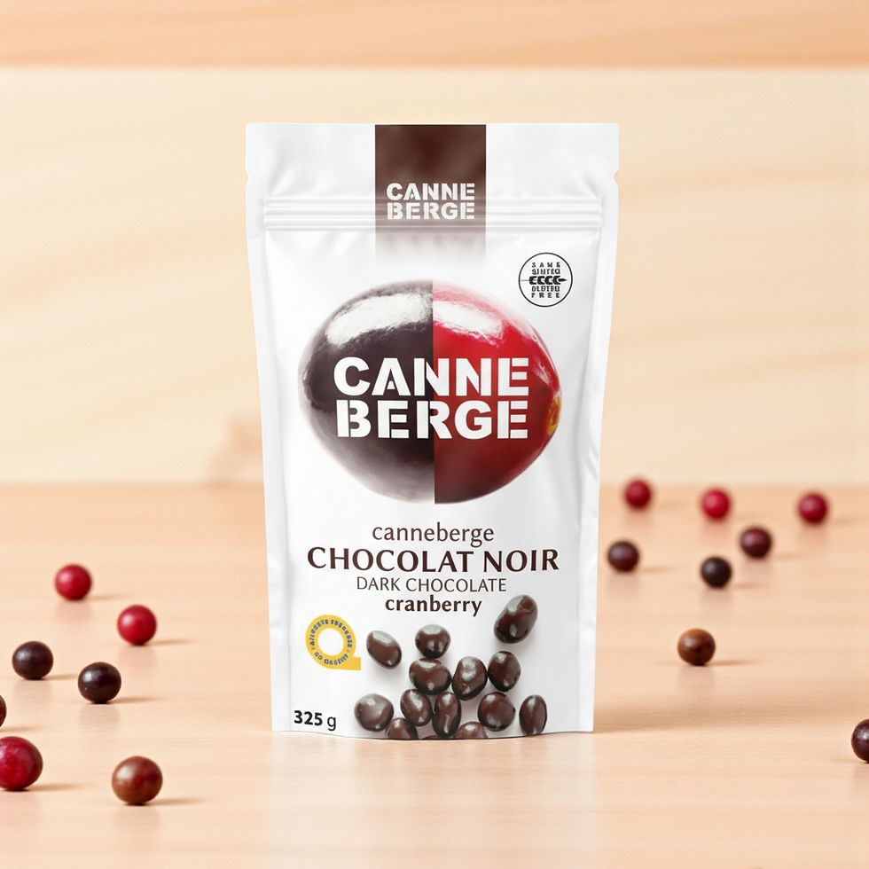Canneberge (Cranberry) au Chocolat Noir