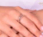 Thumbnail: 𝑨𝒏𝒅𝒓𝒆𝑨𝒏𝒈𝒆𝒍® Wedding Ring Band Rose Gold 10K Cubic Zirconia 5A+