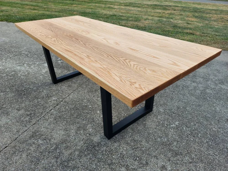 White Oak Dining Table | TheDrunkenWoodsmith