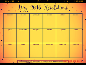 2016 AIMS (New year resolutions)