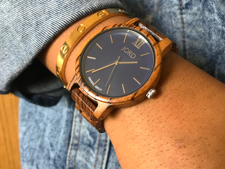 A Salute to spring and sustainable fashion ~ featuring Jord watch