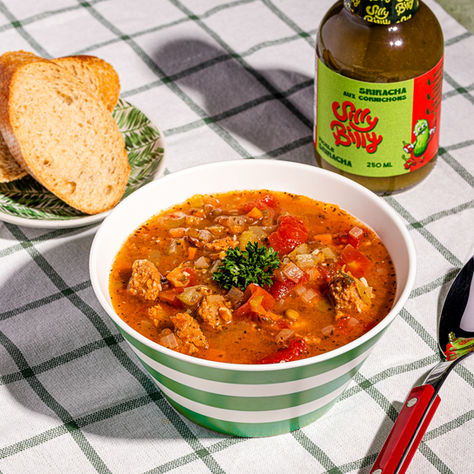 Soupe réconfortante d'automne