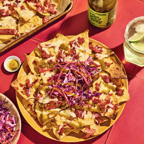 Nachos à la viande fumée