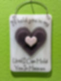 Thumbnail: "I'll Hold You In My Heart Till I Can Hold You In Heaven -Glass Tile