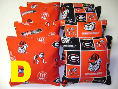 Thumbnail: GEORGIA BULLDOGS (1) CORNHOLE BAGS