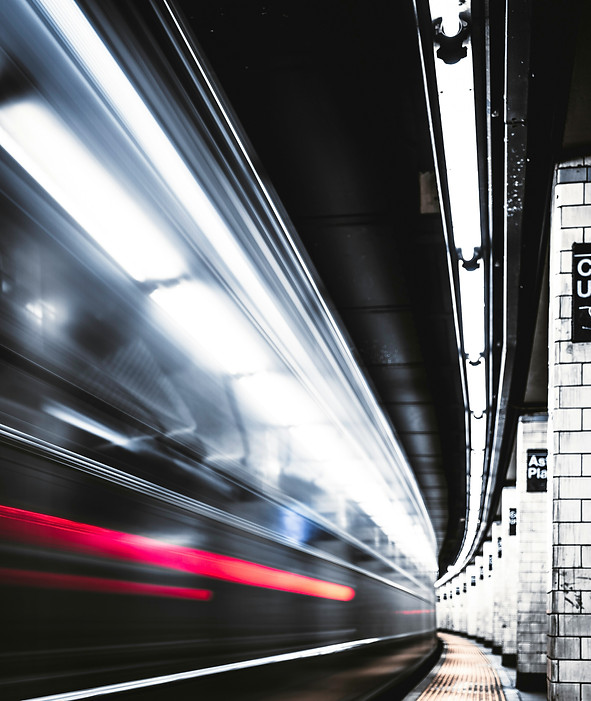 speeding train
that shows quickness of our background check turnaround time