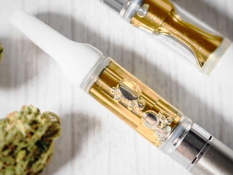 Vape cartridges and cannabis flower