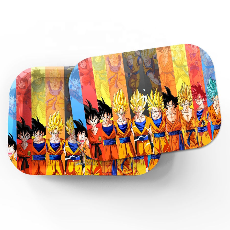 Rolling Tray w/Magnetic Lid - Dragon Ball Z