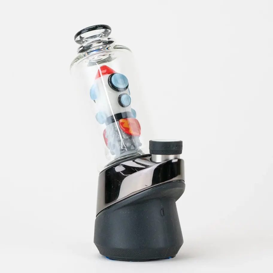 Rocket Ship PuffCo Peak Attachment by Empire Glassworks