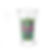 Chuck U Green Era Pint Glass | 16oz