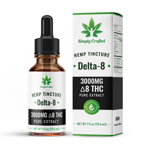 3000mg Delta8 Tincture Luxe
