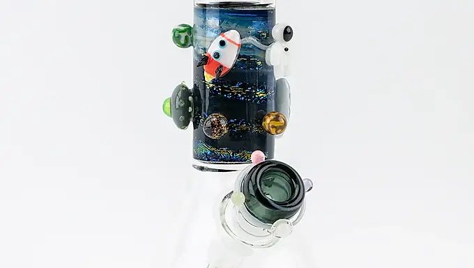 Galactic Baby Beaker by Empire Glassworks