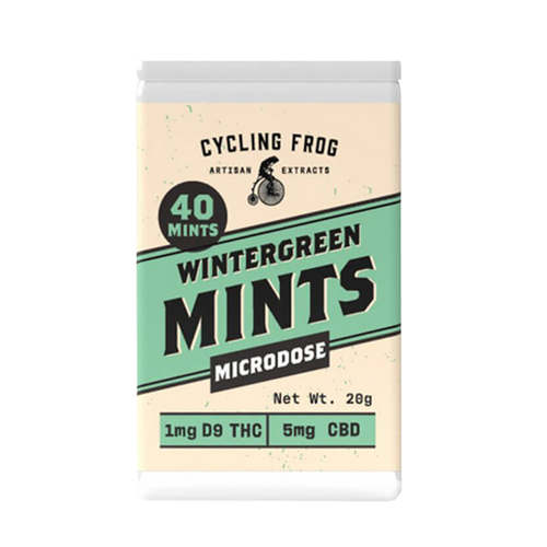 Wintergreen Mints 1mg THC + 5mg CBD 40 Count Luxe