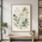 clean indoor setting with plants and bench