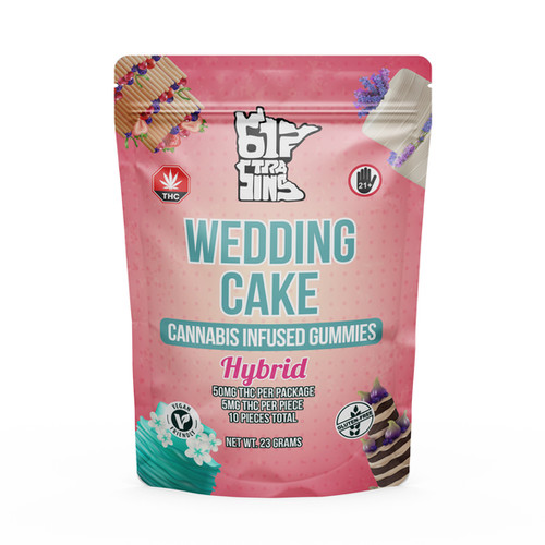 612 STRAINS Wedding Cake THC Gummies | Hybrid | Simply Crafted