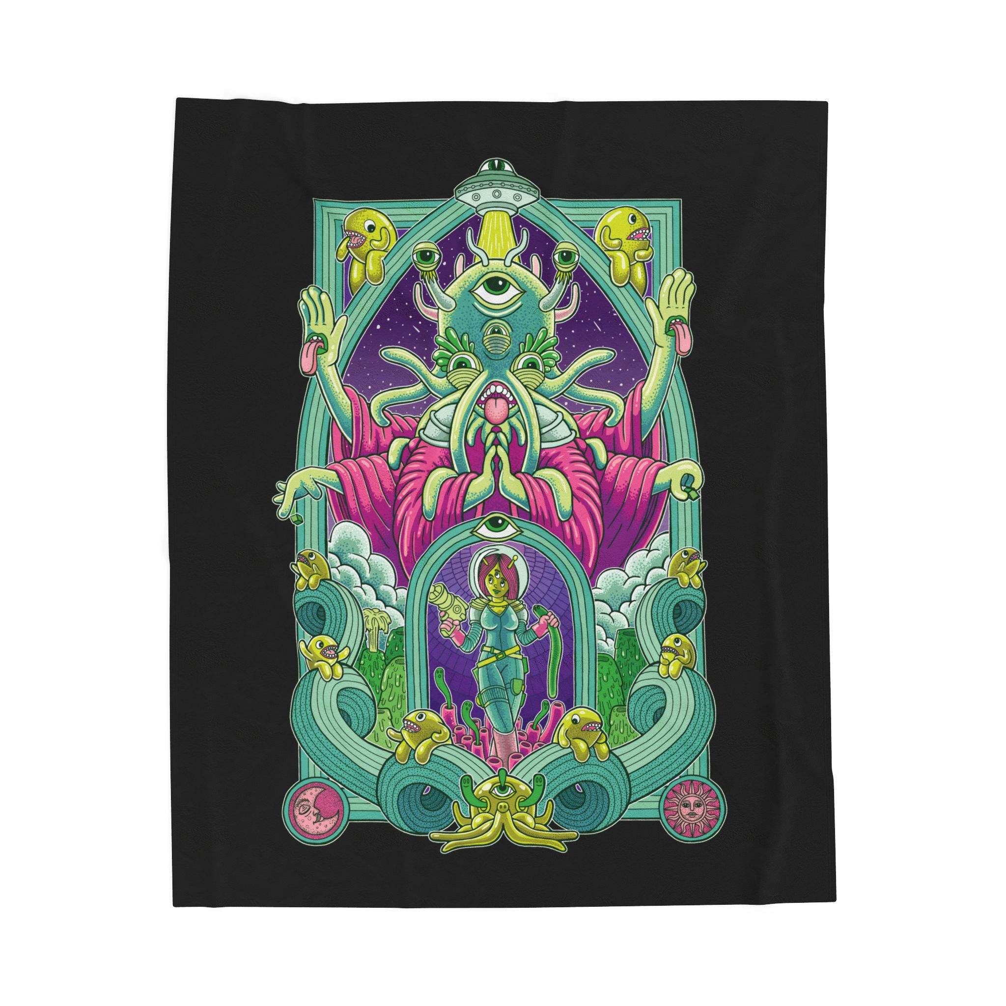 Chuck U Velveteen Blanket