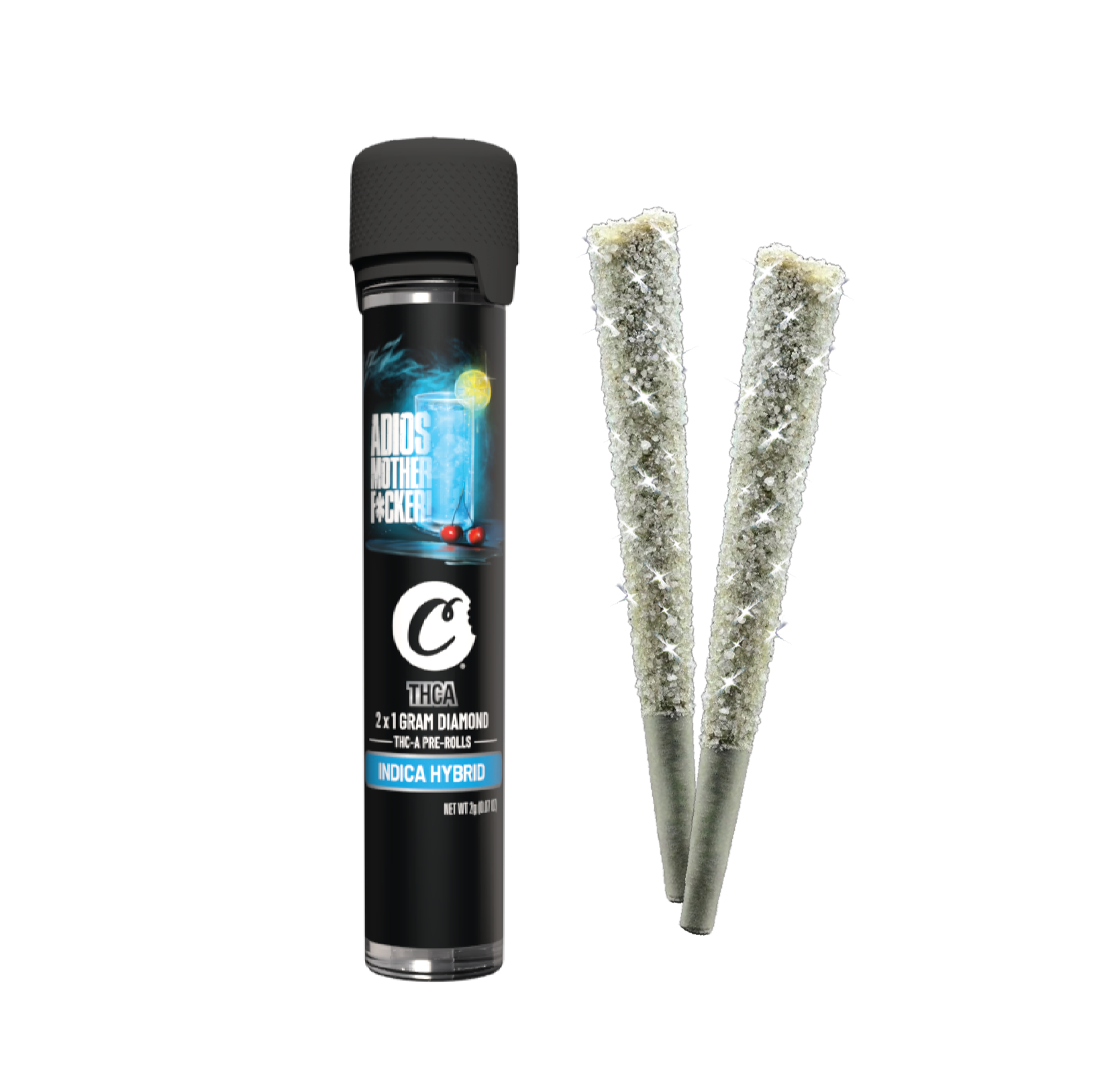 COOKIES Adios MF THCa Pre-rolls w/Diamonds | 2 pack