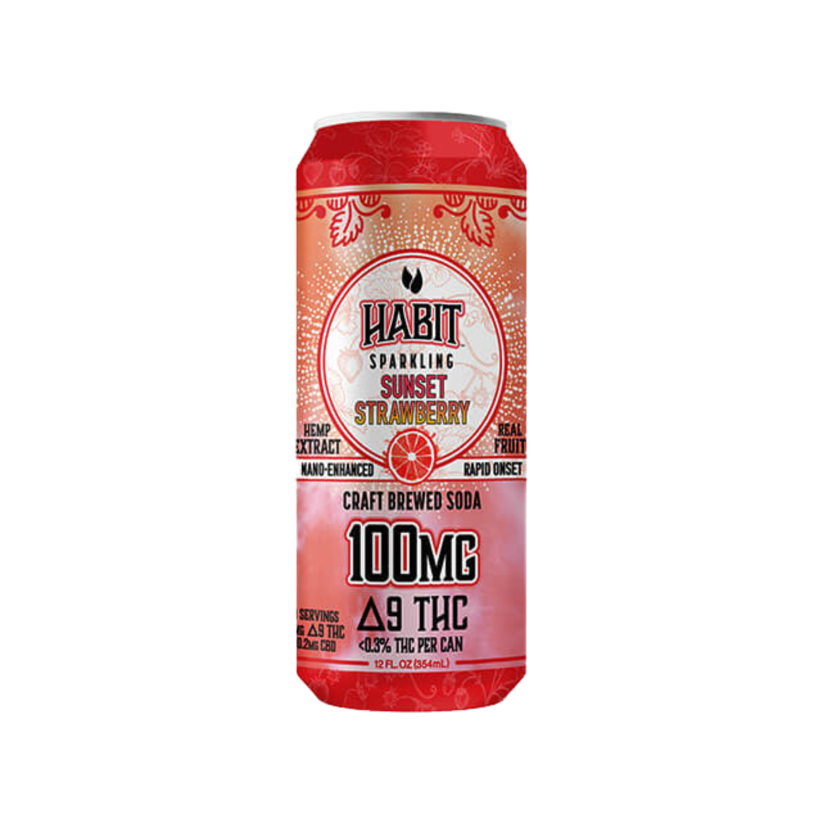 HABIT Sunset Strawberry Soda | 12oz