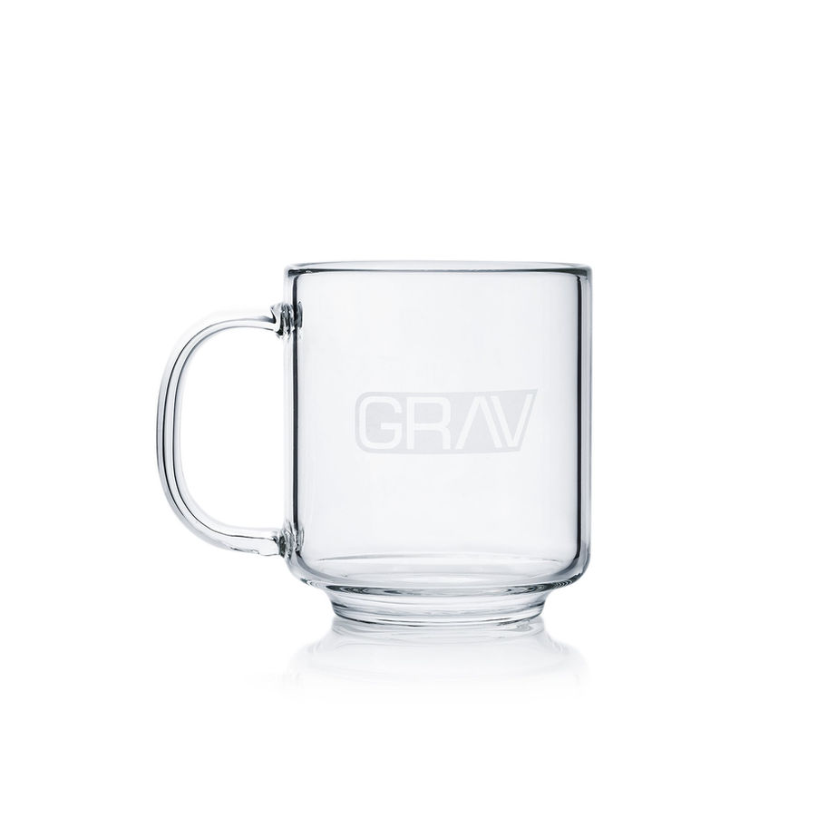 GRAV Glass Coffee Cup