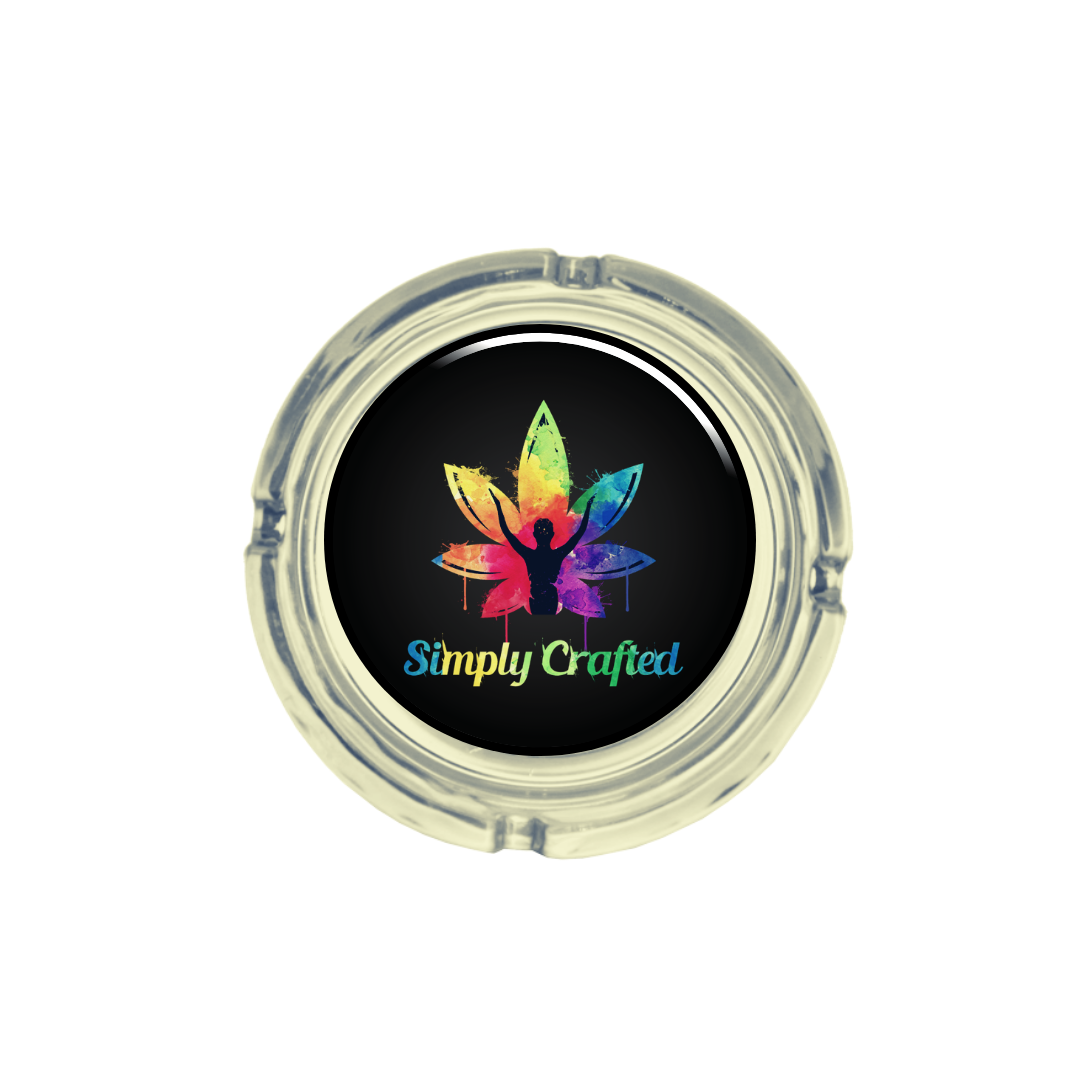 Simply Crafted Glass Ashtray