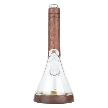 Marley Natural Walnut & Glass Water Pipe