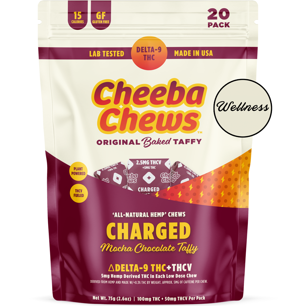 CHEEBA CHEWS THCV Charged Taffy